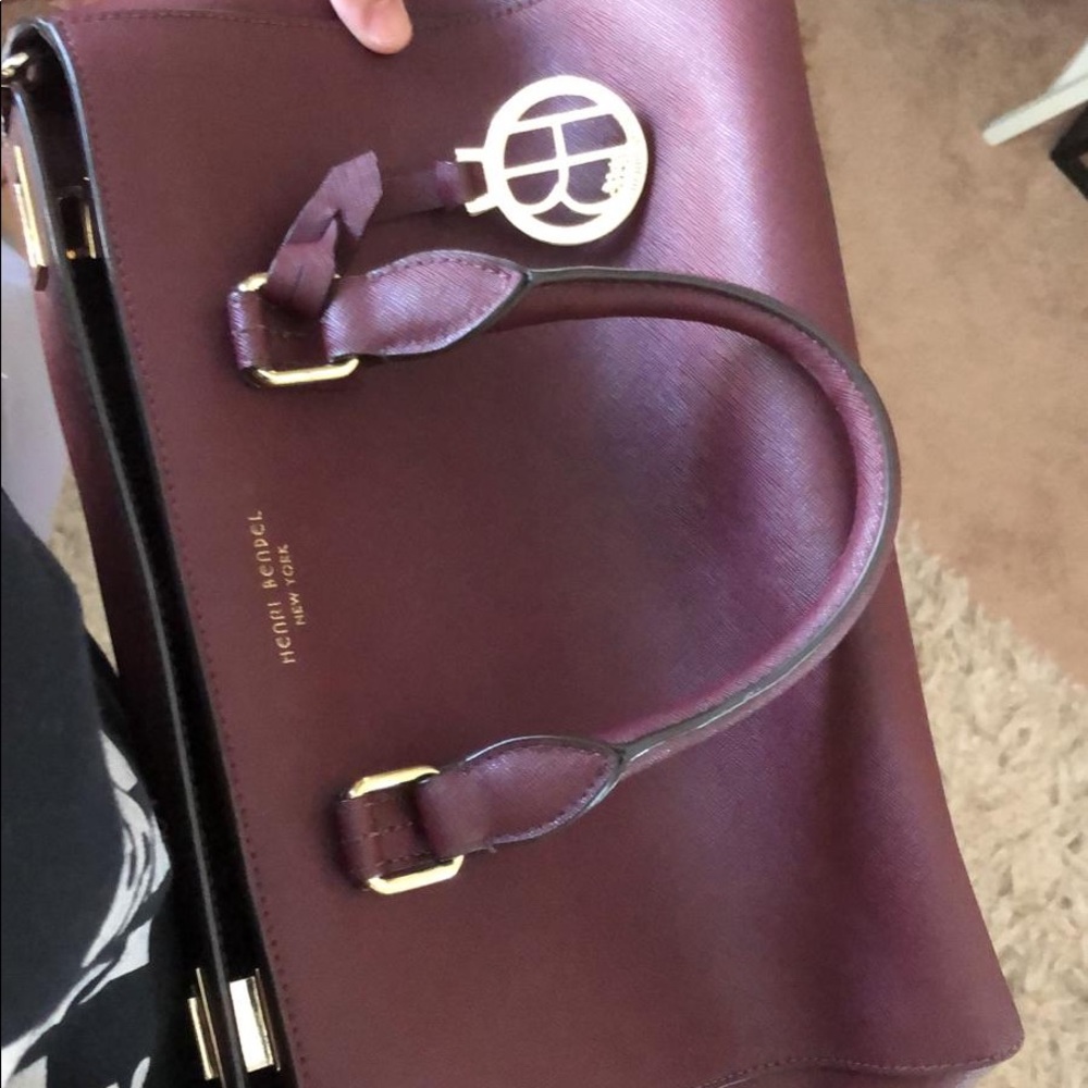 Henri Bendel Crossbody Burgundy